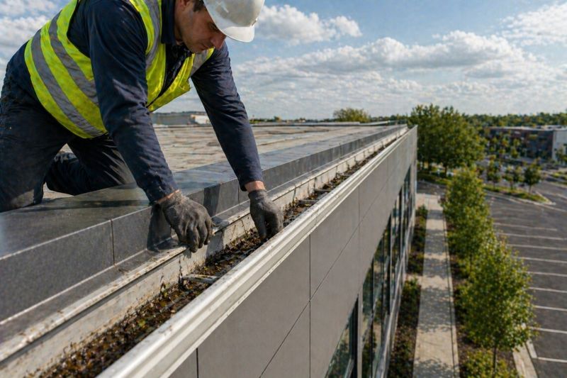 Commercial Gutter Maintenance in Sacramento, CA