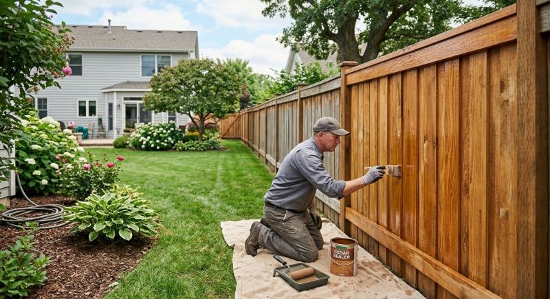 Fence Sealing in Alpharetta, GA