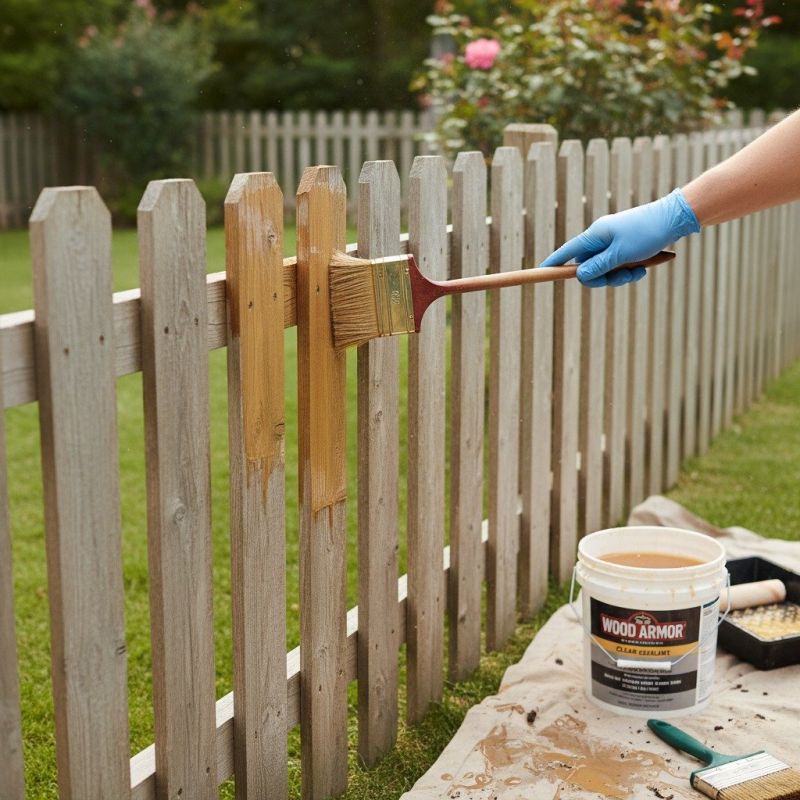 Cedar Fence Sealing in Tacoma, WA