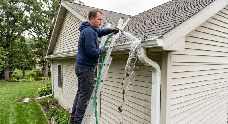 Clogged Gutter Clearing in Baltimore, MD