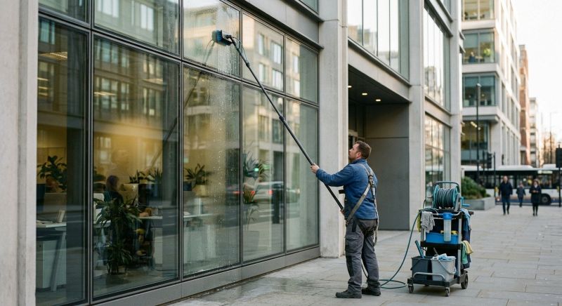 Commercial Window Washing in Denver County, CO