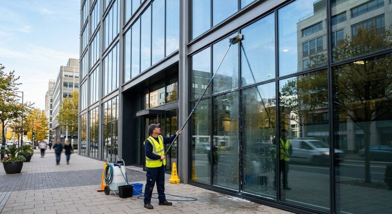 Commercial Window Washing in Denver County, CO