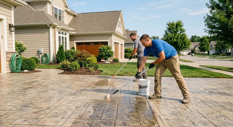 Concrete Driveway Sealing in Gig Harbor, WA