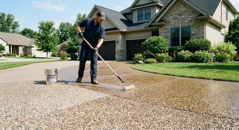Concrete Driveway Sealing in Renton, WA