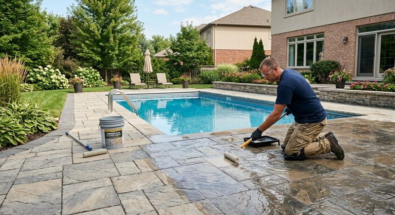 Concrete Patio Sealing in Renton, WA