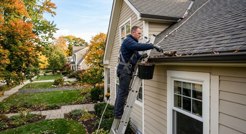 Gutter Blockage Removal in Frederick, MD