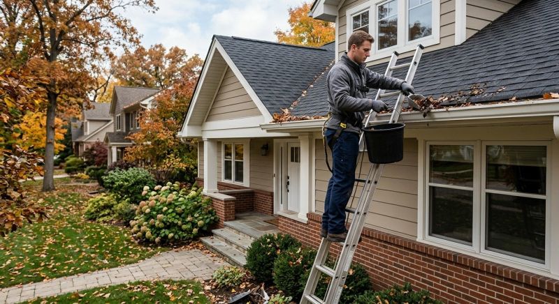 Gutter Cleaning in Fredericksburg, VA
