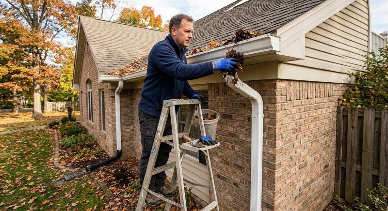 Gutter Downspout Unclogging in Rochester, NY