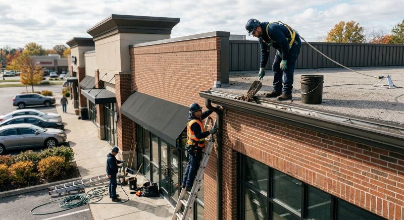 Industrial Gutter Cleaning in Sacramento, CA