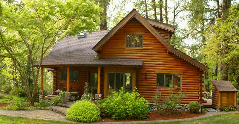 Log Home Weatherproofing in Gig Harbor, WA