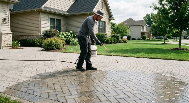 Paver Driveway Sealing in Renton, WA