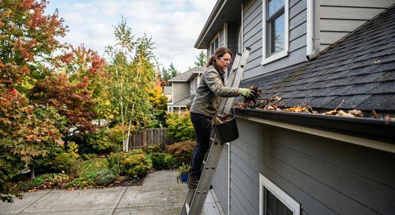 Rain Gutter Clearing in Bergen County, NJ