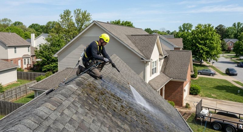 Residential Roof Cleaning in Vancouver, WA