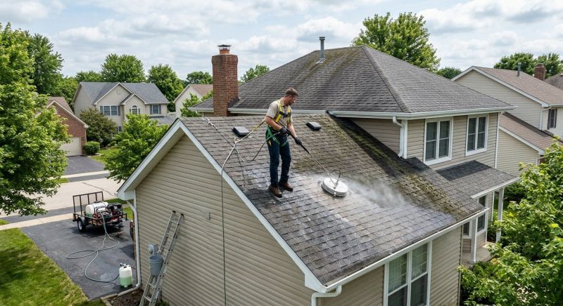 Roof Dirt Removal in Vancouver, WA
