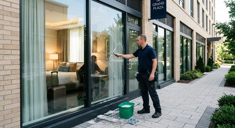 Shopping Mall Window Cleaning in Littleton, CO
