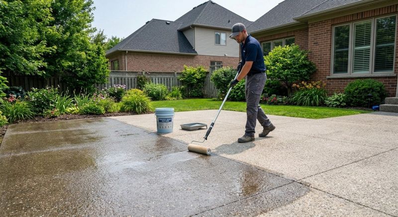 Sidewalk Concrete Sealing in Seattle, WA