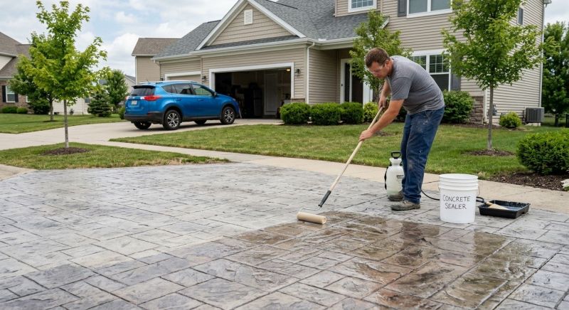 Sidewalk Concrete Sealing in Seattle, WA